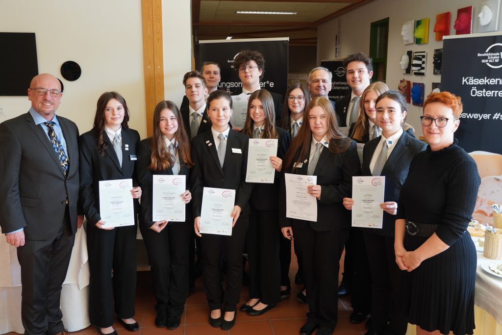 Zertifikate Jungsommelier*e BBS Weyer